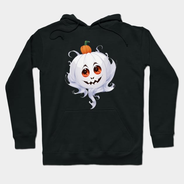 A funny halloween boo pumpkin Hoodie by halazidan